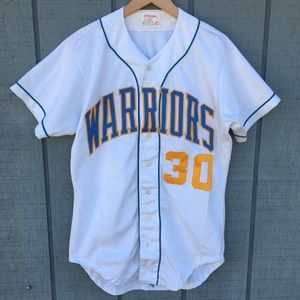 steph curry baseball jersey